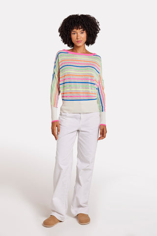 Brodie Wispr Relaxed Neck Open Knit Sweter - Premium clothing at Lonnys NY - Just $174! Shop Womens clothing now 