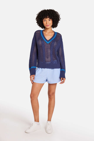 Brodie WIspr Open Cable V-Neck Top - Premium clothing at Lonnys NY - Just $174! Shop Womens clothing now 