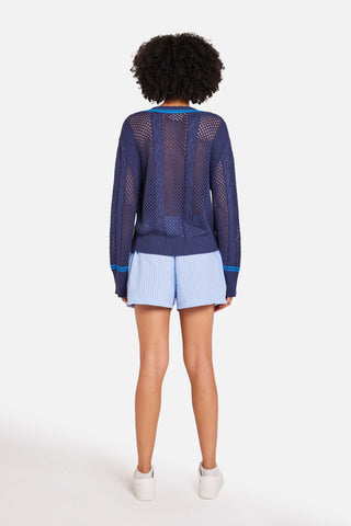 Brodie WIspr Open Cable V-Neck Top - Premium clothing at Lonnys NY - Just $174! Shop Womens clothing now 