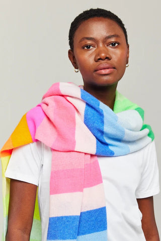 Brodie Wispr Striped Travel Wrap - Premium clothing at Lonnys NY - Just $284! Shop Womens clothing now 
