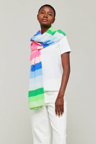 Brodie Wispr Striped Travel Wrap - Premium clothing at Lonnys NY - Just $284! Shop Womens clothing now 