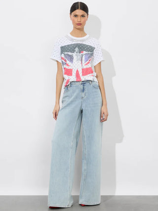 Alice & Olivia Alvera Studded Tee - Premium clothing at Lonnys NY - Just $375! Shop Womens clothing now 
