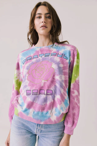 Chaser Grateful Dead Tie Die Sweatshirt