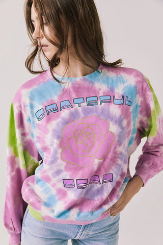 Chaser Grateful Dead Tie Die Sweatshirt