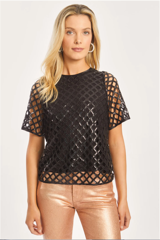 Caballero Carmen Openwork Top *FINAL SALE* - Premium clothing at Lonnys NY - Just $102.50! Shop Womens clothing now 