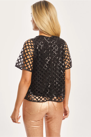 Caballero Carmen Openwork Top - Premium clothing at Lonnys NY - Just $205! Shop Womens clothing now 