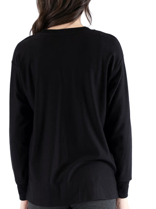 Capote Demi Notched Bamboo Shirt - Premium clothing at Lonnys NY - Just $99! Shop Womens clothing now 