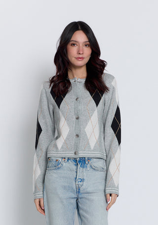CPW Astrid Argyle Cardigan