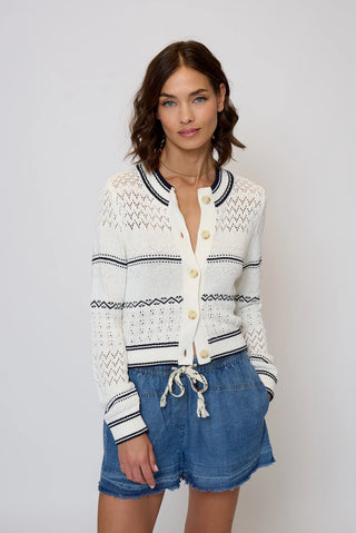 CPW Emanuel Nautical Stripe Cardigan - Premium clothing at Lonnys NY - Just $152! Shop Womens clothing now 