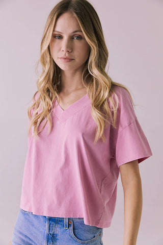 Chaser Mazzy Basic Tee - Premium clothing at Lonnys NY - Just $44! Shop Womens clothing now 