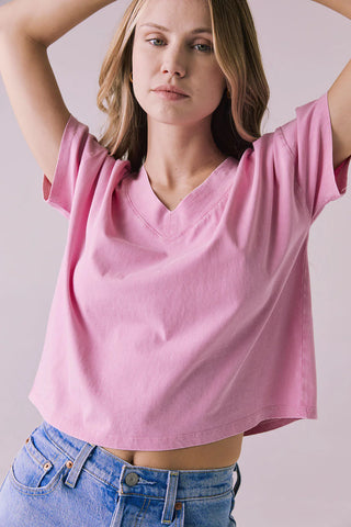 Chaser Mazzy Basic Tee - Premium clothing at Lonnys NY - Just $44! Shop Womens clothing now 