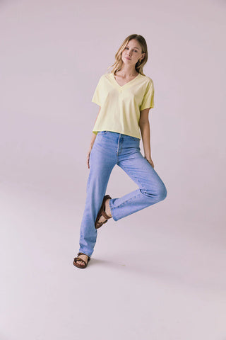Chaser Mazzy Basic Tee - Premium clothing at Lonnys NY - Just $44! Shop Womens clothing now 
