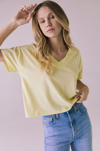 Chaser Mazzy Basic Tee - Premium clothing at Lonnys NY - Just $44! Shop Womens clothing now 