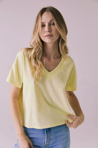 Chaser Mazzy Basic Tee - Premium clothing at Lonnys NY - Just $44! Shop Womens clothing now 