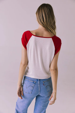 Chaser Rolling Stones Tongue Tee - Premium clothing at Lonnys NY - Just $66! Shop Womens clothing now 