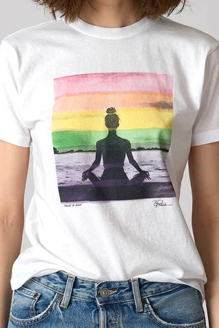 Cpress Peace of Mind Mushie Tee - Premium clothing at Lonnys NY - Just $68! Shop Womens clothing now 