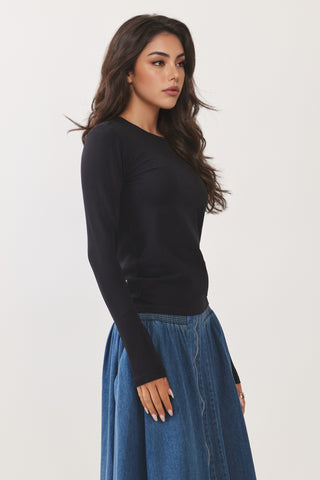Curds & Whey Long Sleeve Crew Neck Shirt