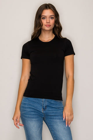 Curds & Whey Spandex Crew Neck Tee