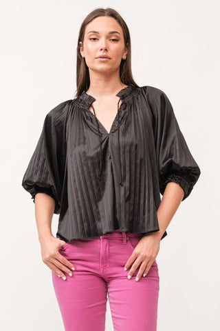 Dear John Anais Pleated Top - Premium clothing at Lonnys NY - Just $66! Shop Womens clothing now 