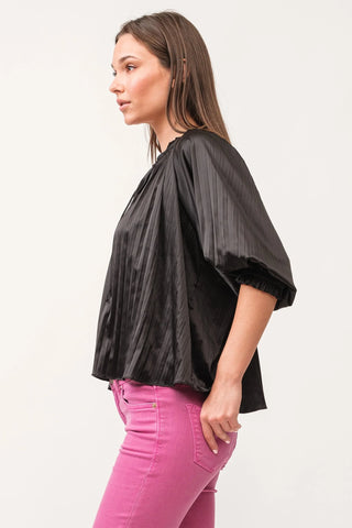 Dear John Anais Pleated Top - Premium clothing at Lonnys NY - Just $66! Shop Womens clothing now 