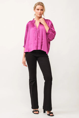 Dear John Anais Pleated Top - Premium clothing at Lonnys NY - Just $66! Shop Womens clothing now 