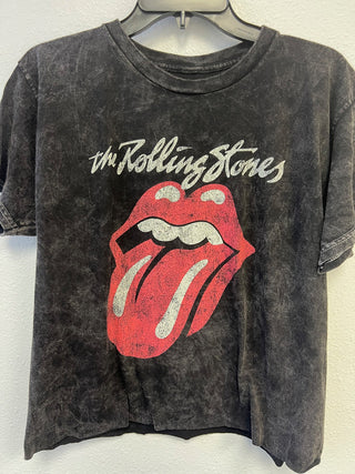 Dirty Cotton Scoundrels Rolling Stones Classic Lick Tee - Premium clothing at Lonnys NY - Just $51! Shop Womens clothing now 