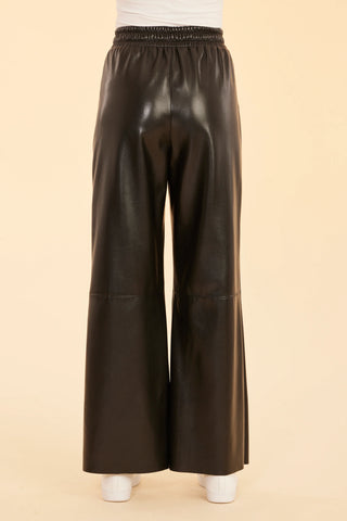 Dolce Cabo Faux Leather Drawstring Pants - Premium clothing at Lonnys NY - Just $137! Shop Womens clothing now 