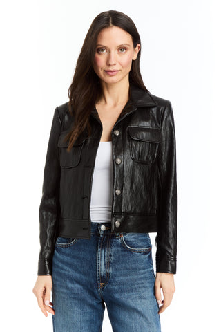 Drew Maribel Vegan Leather Jacket
