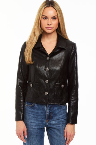 Drew Odette Faux Leather Jacket