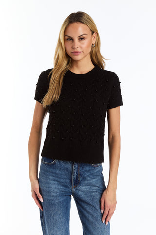 Drew Eloise Pearl Embellished Sweater