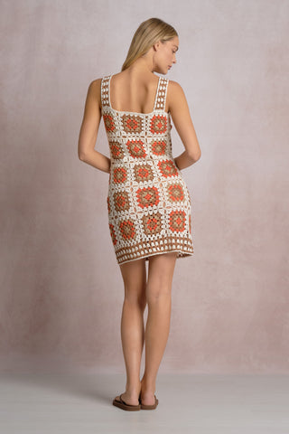 Elan Crochet Cover Up Tank Dress
