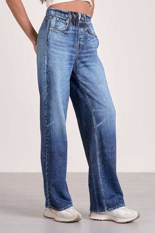 Elan Jenna Faux Denim Sweatpants