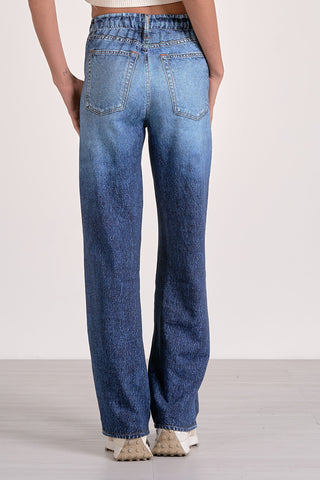 Elan Jenna Faux Denim Sweatpants