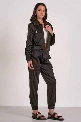 Elan Ira Crop Jacket - Premium clothing at Lonnys NY - Just $123! Shop Womens clothing now 