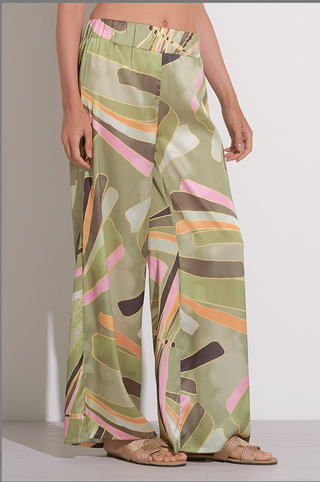 Elan Manila Print Pants - Premium clothing at Lonnys NY - Just $81! Shop Womens clothing now 