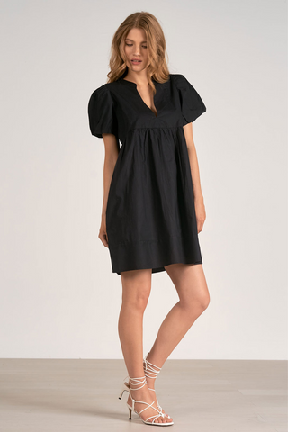 Elan S/S V Neck Dress - Premium dresses from Elan - Just $84! Shop now 