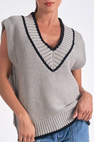 Elan Estee Sweater Vest - Premium clothing at Lonnys NY - Just $69! Shop Womens clothing now 