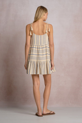 Elan Tie Shoulder Resort Dress