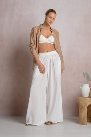 Elan Destinations Button Down Top