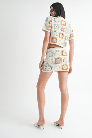 Emory Park Crochet Skirt