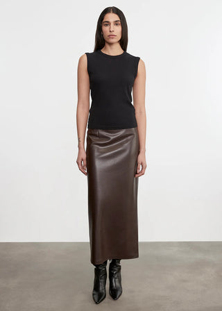 Enza Costa Sleeveless Crew Top
