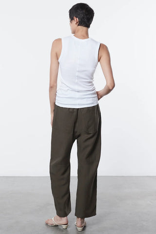 Enza Costa Essential Sleeveless U Tank - Premium clothing at Lonnys NY - Just $120! Shop Womens clothing now 