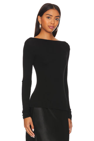 Enza Costa Silk Knit Boatneck Top - Premium clothing at Lonnys NY - Just $165! Shop Womens clothing now 