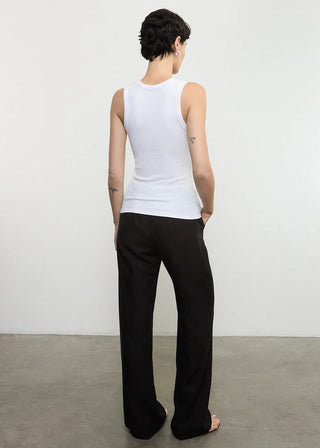 Enza Costa Textured Knit Sleeveless U Tank Top - Premium Shirts & Tops at Lonnys NY - Just $125! Shop Womens clothing now 
