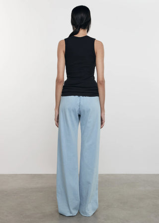 Enza Costa Textured Knit Sleeveless U Tank Top - Premium Shirts & Tops at Lonnys NY - Just $125! Shop Womens clothing now 