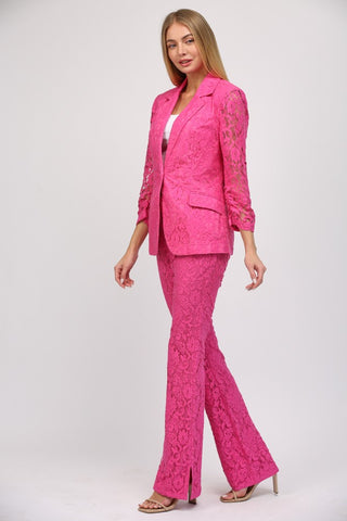 61 Jane Lace Blazer & Pants Set