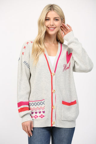 Fate Heart Cardigan - Premium clothing at Lonnys NY - Just $72! Shop Womens clothing now 