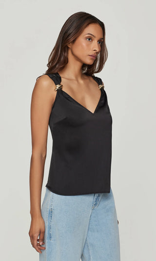 Generation Love Fawn Hammered Blouse