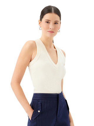 Fifteen Twenty Doreen V Neck Tank Top
