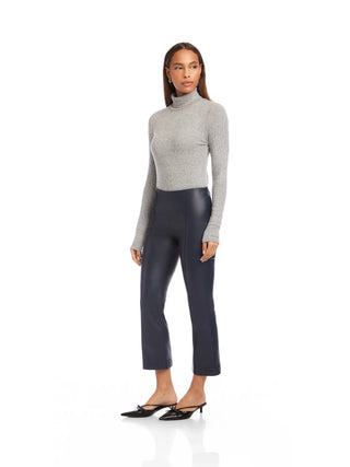 Fifteen Twenty Sigourney Leather Pintuck Pants